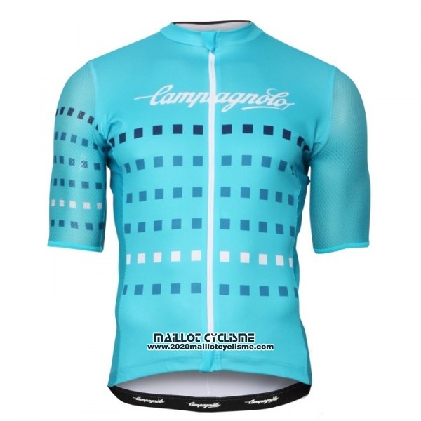 2018 Maillot Ciclismo Campagnolo Azur Manches Courtes et Cuissard